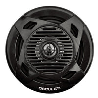 Pairs of dual cone loudspeakers 6.5" 2x60 W black