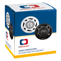 Pairs of Dual cone loudspeakers 6.5" 2x60 W white