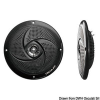 Pairs of dual cone ultra slim speakers 5.25" - black