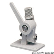 Knuckle base for VHD antenna: Loran and GPS