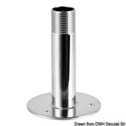 Round base for antennas AISI316 106 mm
