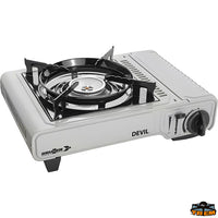 Devil portable gas cooker - Dimensions 340x280x120 mm - Energy 30 mbar - Power 2.5KW [Z0807013]