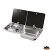Combination gas stove 2 with built-in sink & glass-tempered cover CAN FL1765 Trem Z0802765