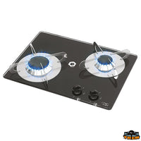 Rectangular glass top 2 burners A-SR Trem Z0800351