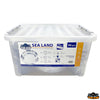 Anti-slip Sealand kitchenware - Description Box composed of: 6 dinner/soup/dessert plates, 6 30 cl glasses, 6 cups [D2030000]