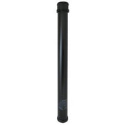 27" Redwood Black Table Leg