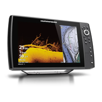 HELIX 12 Fish Finder & GPS Chart Plotter CHIRP 2D, MEGA DI+, MEGA SI+ G4N