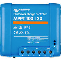 Victron BlueSolar CHARGE Controller 12/24/48V - 100/20A (SCC110020170R)