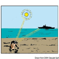 Mirror signal héliograph, French language