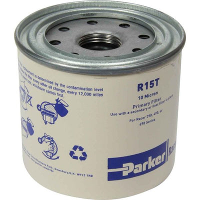Racor R15T Spin-On Fuel Filter Element (10 Micron) 301453 R15T