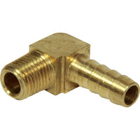 Racor 90 Degree Hose Tail Connector (1/4" NPTM to 3/8" Hose) 301943 129HB-6-4