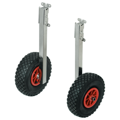Folding Transom Mount Launch Wheels WL-3023