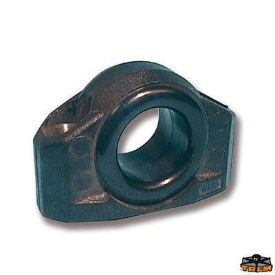 Black nylon sheet fairlead Trem N3313000