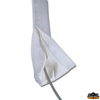 Stay cover length 100 cm white color - Length 100 cm - External Ø 40 mm - White colour [B1600100]
