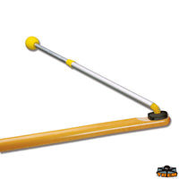 Telescopic tiller extension pipes diameter 16,5-20 mm handle diameter 60 mm - Stainless steel joint - Tube Ø mm 16.5-20 - Handle Ø 60 mm [N4120075]