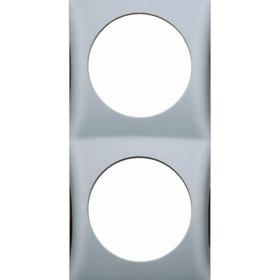 Double Frame Gloss Chrome