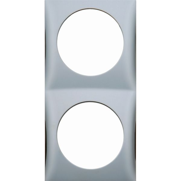 Double Frame Gloss Chrome