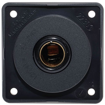 Single Pole Socket Anthracite (21223A)