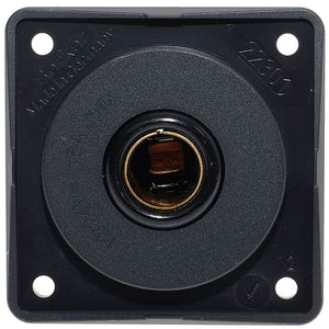 Single Pole Socket Anthracite (21223A)
