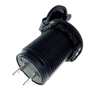 Compact Double USB Type A Charging Socket