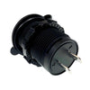 Compact Double USB Type A and C Charging Socket