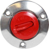 Roca Aluminium Fuel Filler for 51mm (2") Hose with Red Flip Lid