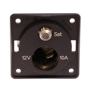 Berker 12V Cigar Socket / Satellite Point (21229A)