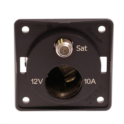Berker 12V Cigar Socket / Satellite Point (21229A)