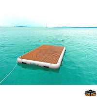 Inflatable floating platform T-WAVE - Dimensions 250x150xH15 cm - Dimensioni packaging cm 165x45xH15 [B2015250]