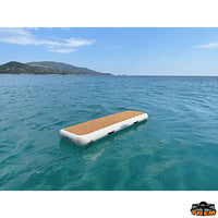 Inflatable floating gangway T-WAVE - Volume lt 200 - Dimensions 200x60xH17 cm - Packaging dimensions 68x35x25 cm - Load capacity as gangway kg150 [B2050200]