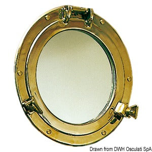 Porthole mirror Ø 210 mm