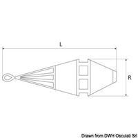 Heavy Tug HT 60 L dual-cone drogue