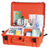 First aid kit, Table A, in IPX7 watertight case. Made in compliance with Ministerial Decree 10/03/2022 in force as of 10/05/2022