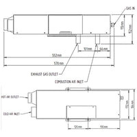 Heatsource HS2000E Blown Air Heater