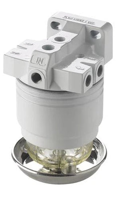 VETUS petrol water separator/fuel filter, complete, 10 micron