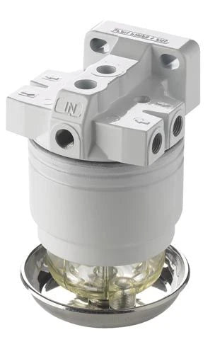 VETUS petrol water separator/fuel filter, complete, 10 micron
