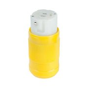 Female Connector, 50A 125V, Yellow M6360CRN.OEM