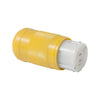 Female Connector, 50A 125V, Yellow