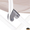 Folding seat Venus white painted alu frame ecru color - A cm 82 - B cm 40 - C 53 cm - D cm44 - Chassis								

								White painted aluminium [D1745074]