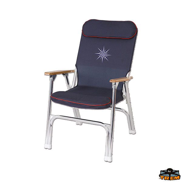 Anodized aluminium folding chair Trem D1775192