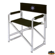 Anodized aluminium director's folding chair Trem D1775158