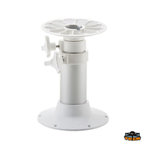 Tri-telescopic aluminium table pedestal height 320-720 mm base diameter 240 mm - H mm 320-720 - Base Ø mm 240 - Pipes Ø 90/76/60 mm [O1432720]