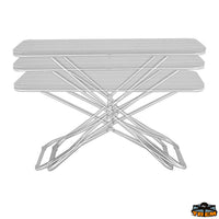 Table extra Itaca in teak size 115x60 cm height 75-65-50 cm - Dimensions 115x60 cm - H cm 75-65-50 [D1760100]