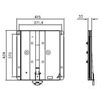 CTA Passenger Seat Swivel Plate for PSA Van (2016 Onwards)