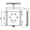 CTA Seat Swivel Plate for Ford Transit (2014+) Tourneo/Custom (2012+)