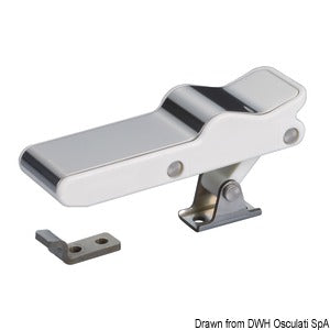 Anti-vibration eccentric lever lock