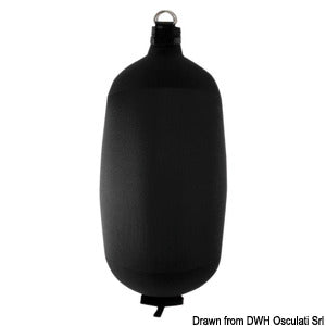 FENDERTEX C84 inflatable fender black
