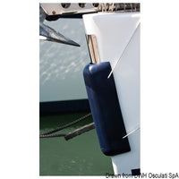 Bow fender profile 630 mm blue