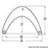 Soft blown PVC fender 35 x 33 cm