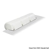 White PVC inflatable marina fenders